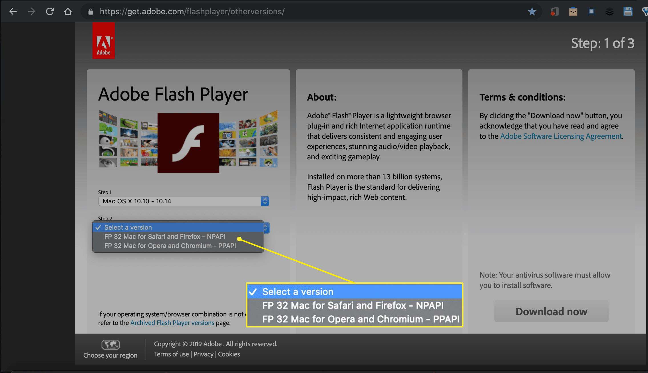 adobe flash player mac os x 10.6